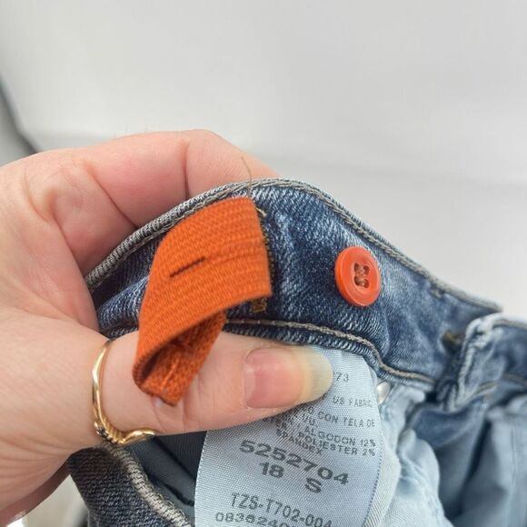 Lee Premium Boys Straight Cut Jeans Denim Regular Adjustable Waist Blue Size 18 - Picture 3 of 13